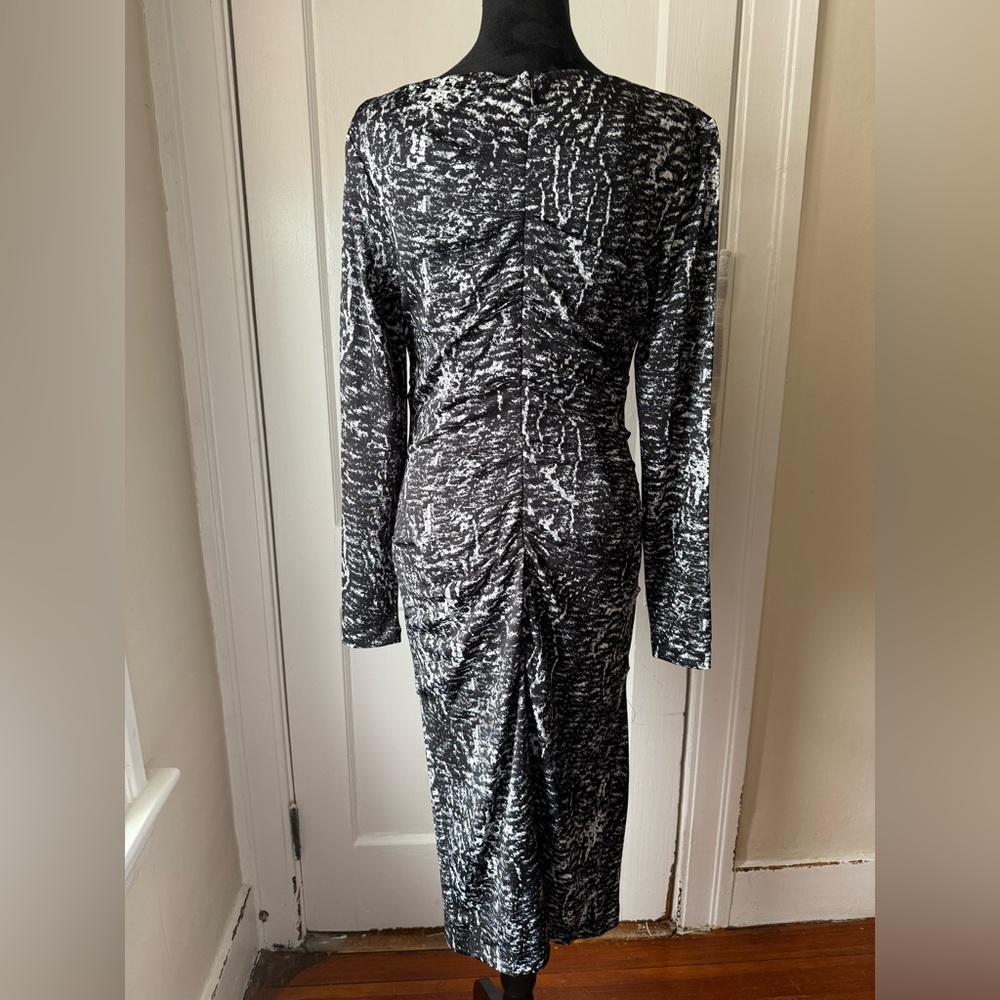 Philosophy Black and White Long Sleeve Dress - Picture 3 of 11